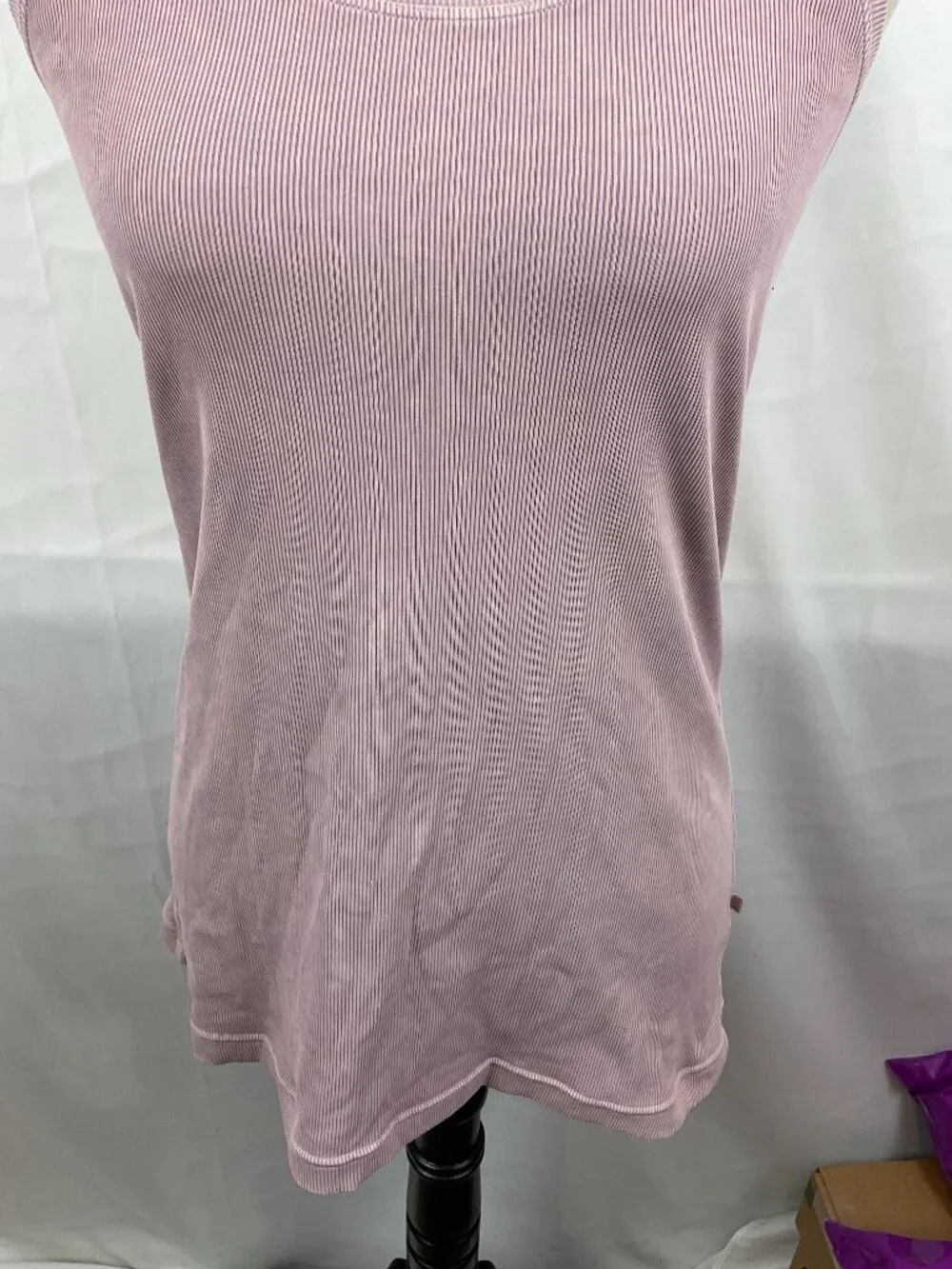 Lululemon Cool Racerback Tank Rib Washed Antoinette Light Lavender